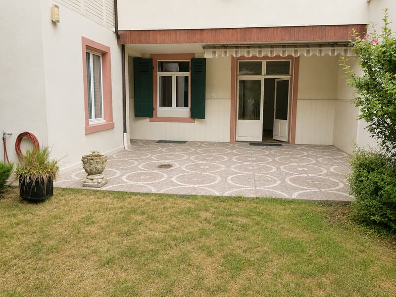 Gartensitzplatz