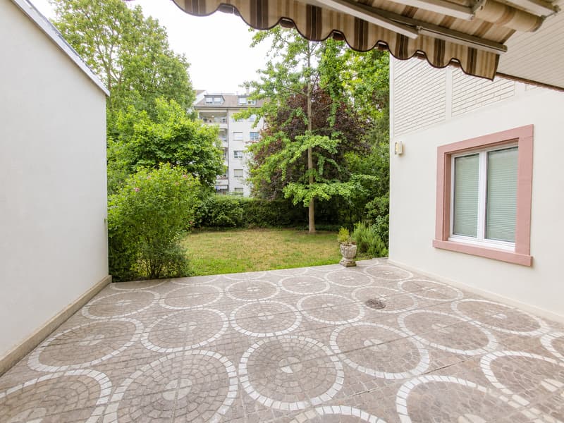 Gartensitzplatz