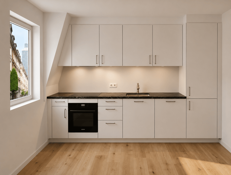 Neue moderne Einbauküche (Beispielfoto)