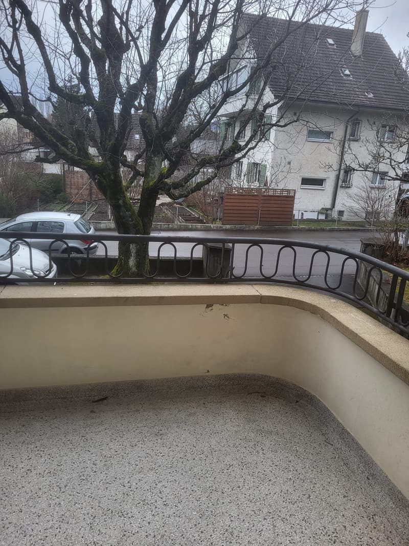 Modern 3-room apartment with balcony in Biel (2)