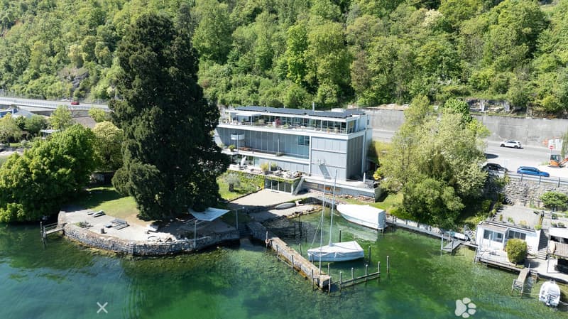 Exklusive Triplex-Wohnung mit direktem Seeanstoss und eigenem Bootsplatz in Twann-Tüscherz (2)