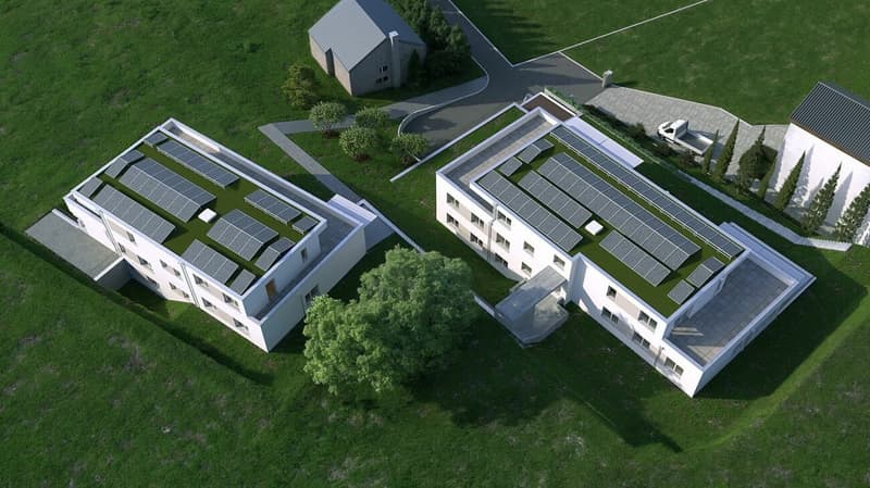 Appartement de jardin moderne 5.5 pièces avec terrasse et jardin privé - Nouveau MFH Klösterli, Brig (7)