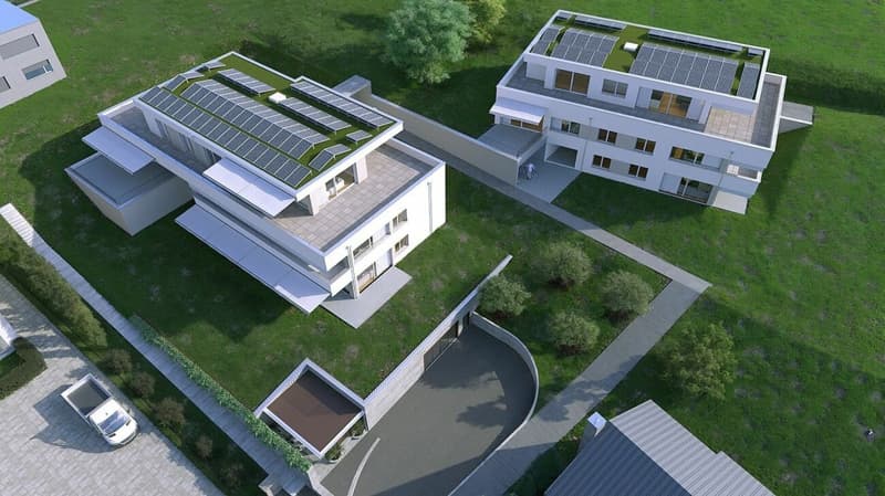 Attraktive 4.5-Zimmer-Neubauwohnung mit Balkon - MFH Klösterli, Brig (1)