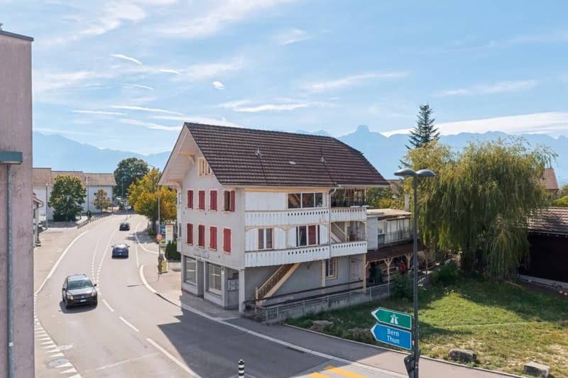 Zwei Wohn- und Geschäftshäuser mit 5 Wohnungen - Unterdorfstrasse 36 + 38, Steffisburg (2)