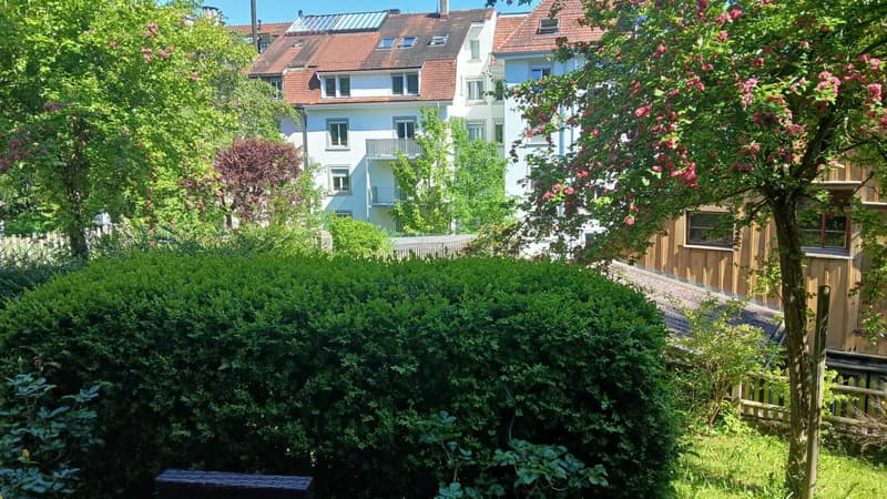 2½ ZI-WOHNUNG IN ST. GALLEN - ROSENBERG, MÖBLIERT, TEMPORÄR (10)