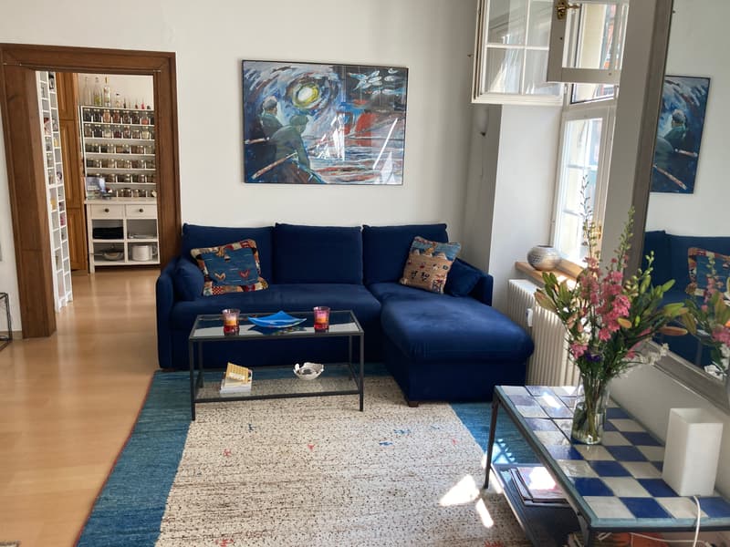3½ ZI-WOHNUNG IN BASEL - ALTSTADT/GROSSBASEL, MÖBLIERT, TEMPORÄR (1)