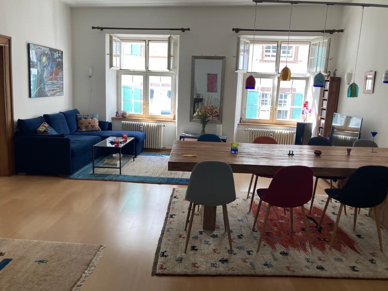 3½ ZI-WOHNUNG IN BASEL - ALTSTADT/GROSSBASEL, MÖBLIERT, TEMPORÄR (2)