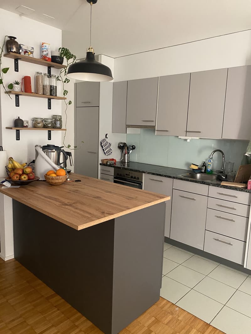 2½ ZI-WOHNUNG IN BASEL - KLYBECK, MÖBLIERT, TEMPORÄR (4)