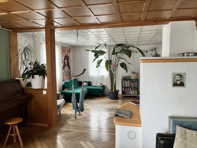 5½ ZIMMER-HAUS IN GISWIL (OW), MÖBLIERT, TEMPORÄR (1)