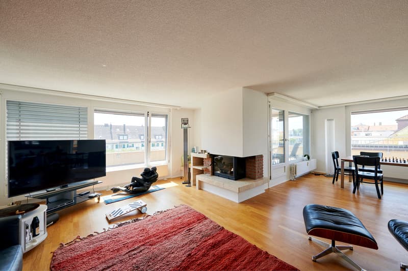 2½ ZIMMER-ATTIKAWOHNUNG IN BERN - LÄNGGASSE, MÖBLIERT, TEMPORÄR (1)