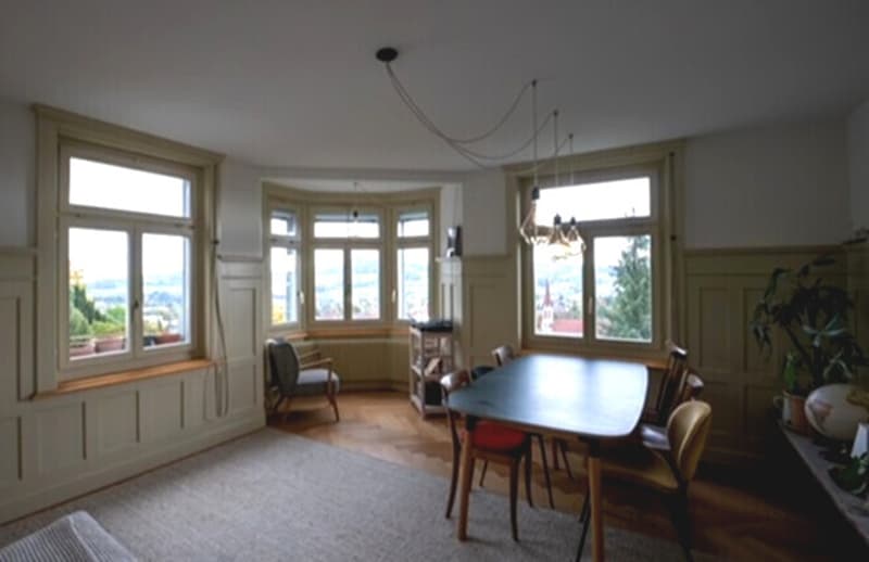 5 ZI-WOHNUNG IN ST. GALLEN, MÖBLIERT, TEMPORÄR (1)