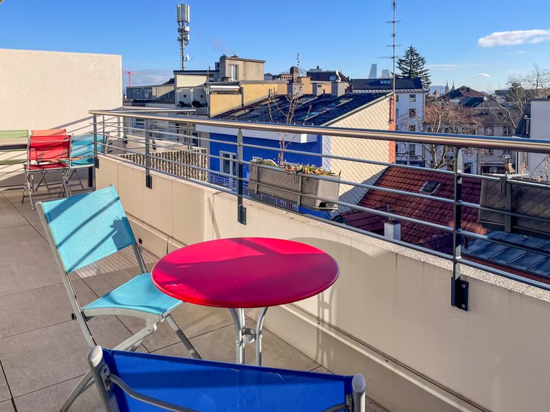 3½ ZI-WOHNUNG IN BASEL - BACHLETTEN/GOTTHELF, MÖBLIERT, TEMPORÄR (3)