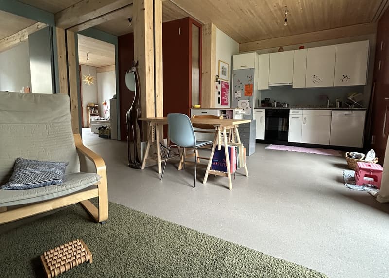 3½ ZI-WOHNUNG IN BASEL - ST. JOHANN, MÖBLIERT, TEMPORÄR (1)