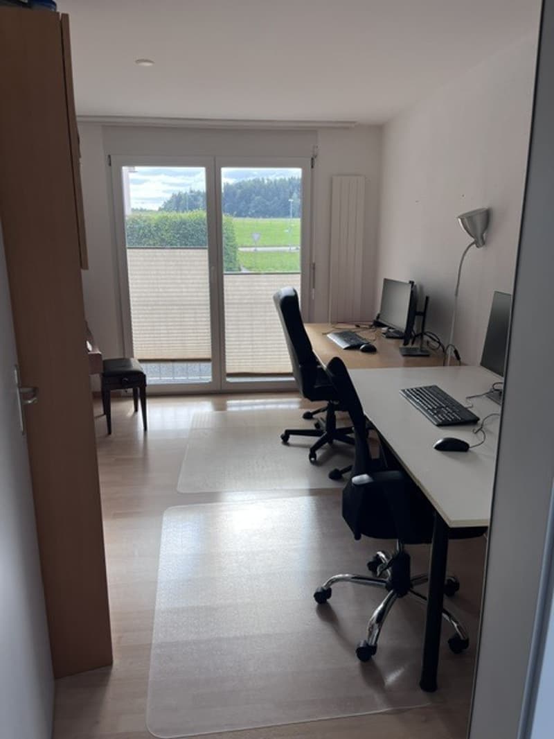 5½ ZIMMER-HAUS IN SCHWARZENBACH (SG), MÖBLIERT, TEMPORÄR (8)