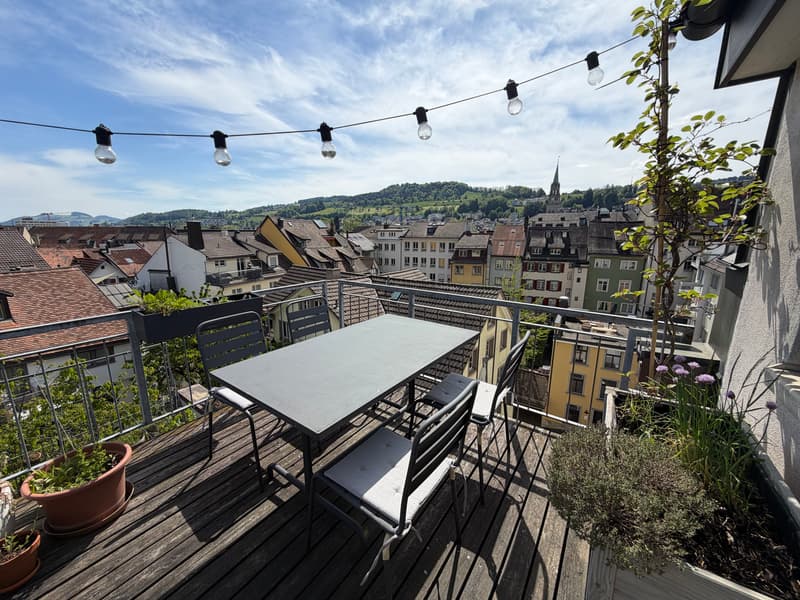 3 ZI-WOHNUNG IN ST. GALLEN, MÖBLIERT, TEMPORÄR (1)