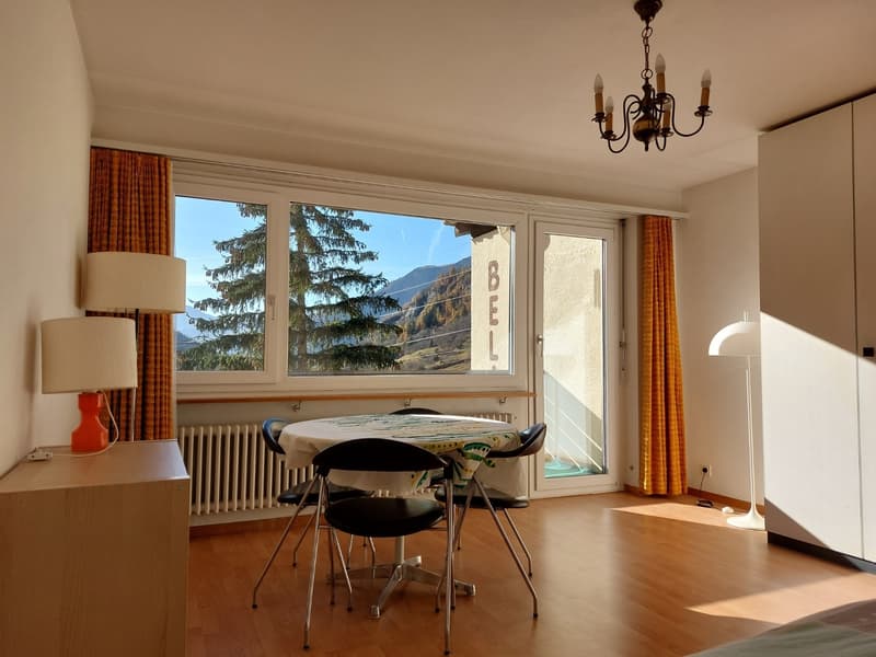 STUDIO IN LEUKERBAD (VS), MÖBLIERT, TEMPORÄR (3)
