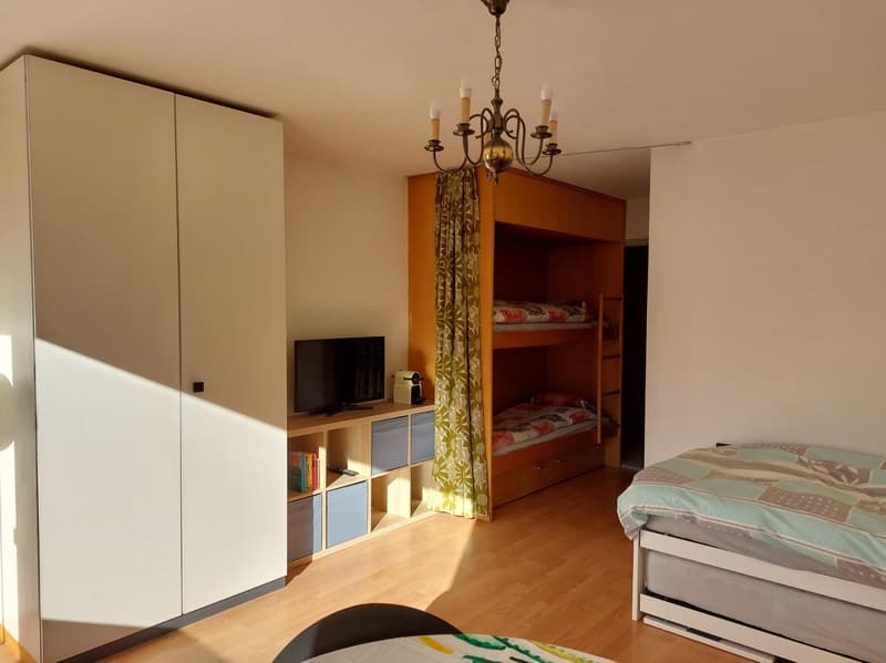 STUDIO IN LEUKERBAD (VS), MÖBLIERT, TEMPORÄR (5)