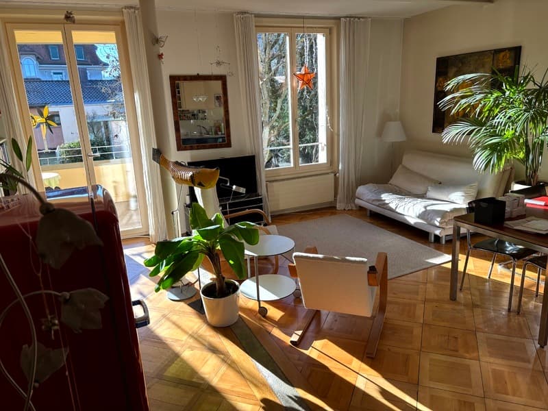 2½ ZI-WOHNUNG IN BERN - LORRAINE, MÖBLIERT, TEMPORÄR (1)
