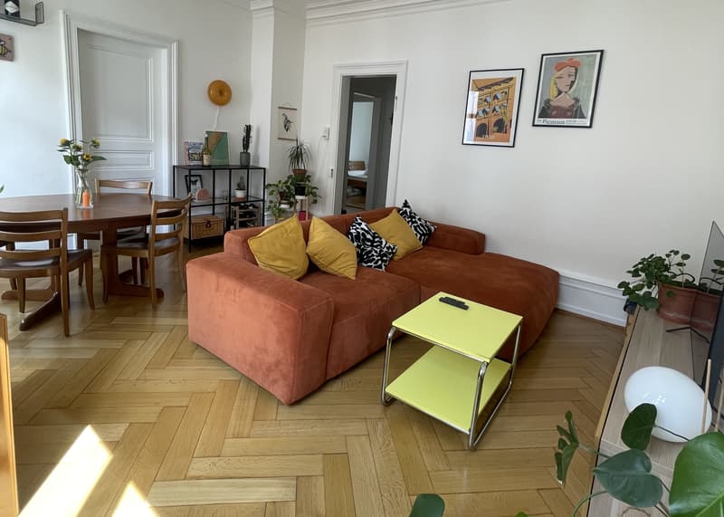 3 ZI-WOHNUNG IN BASEL - GUNDELDINGEN, MÖBLIERT, TEMPORÄR (1)