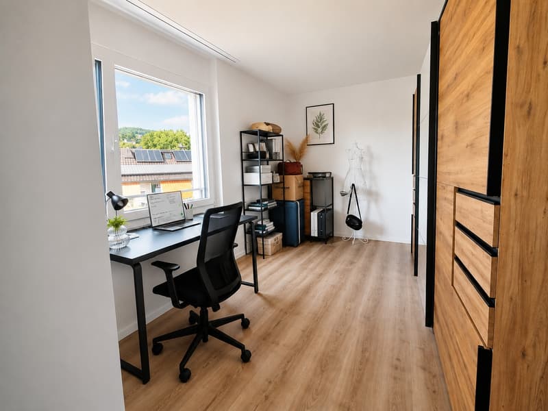 3½ ZIMMER-ATTIKAWOHNUNG IN WEINFELDEN (TG), MÖBLIERT, TEMPORÄR (8)