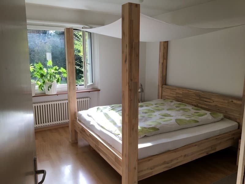 NUR EINZELPERSON 2.5 ZI-WHG IN ZÜRICH - KREIS 11 AFFOLTERN, MÖBLIERT, (3)