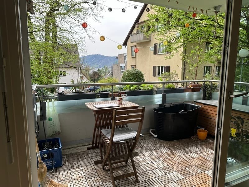 2½ ZI-WOHNUNG IN ZÜRICH - KREIS 10 WIPKINGEN, MÖBLIERT, TEMPORÄR (7)