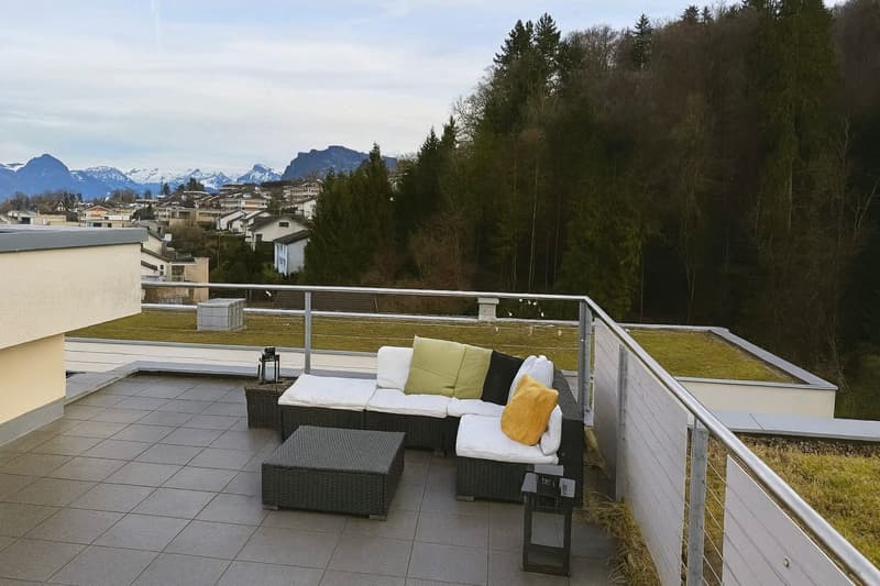 3½ ZIMMER-DACHWOHNUNG IN LUZERN, MÖBLIERT, TEMPORÄR (10)