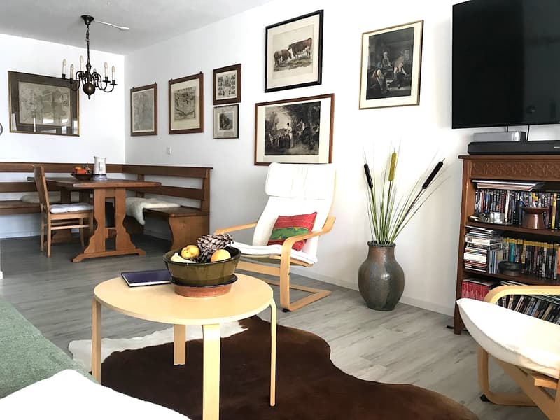 2½ ZI-WOHNUNG IN GAMS (SG), MÖBLIERT, TEMPORÄR (3)