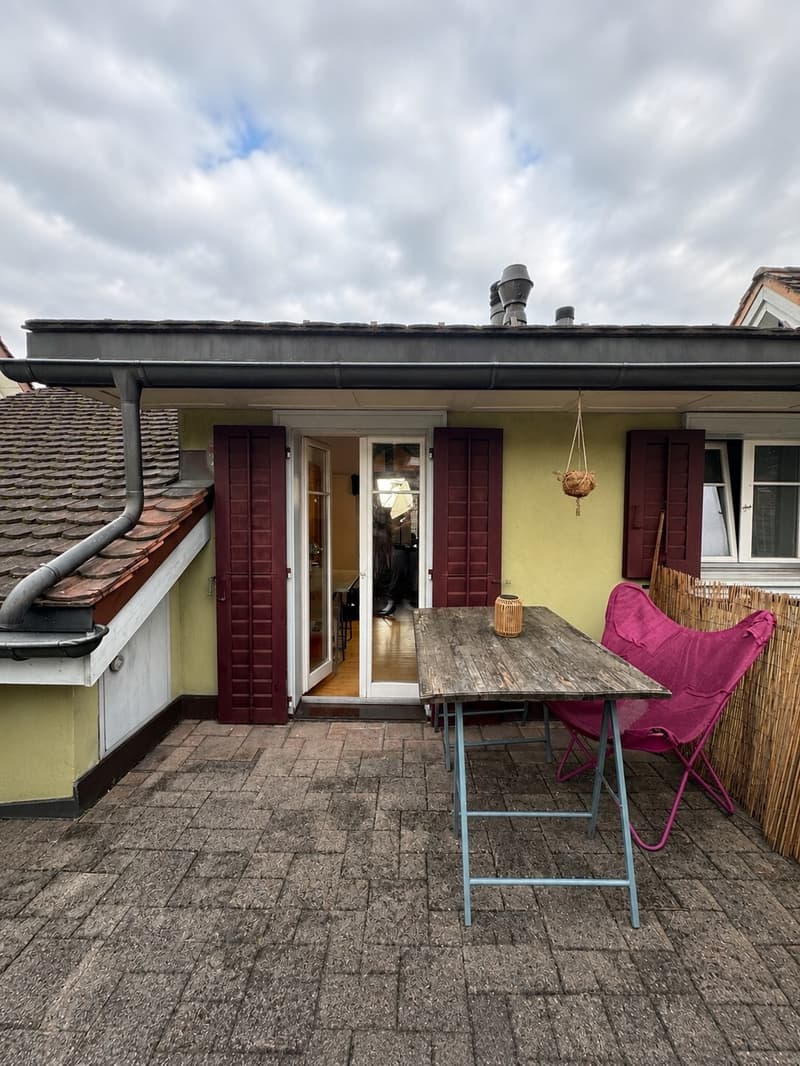 1½ ZIMMER-DACHWOHNUNG IN SCHMERIKON (SG), MÖBLIERT, TEMPORÄR (6)