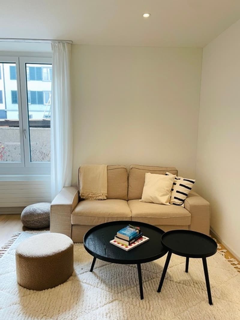 1½ ZI-WOHNUNG IN ZÜRICH - KREIS 3, MÖBLIERT, TEMPORÄR (1)