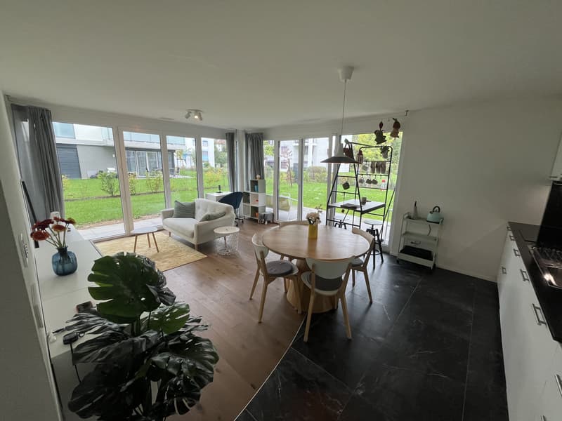 3½ ZI-WOHNUNG IN DELÉMONT (JU), MÖBLIERT, TEMPORÄR (1)