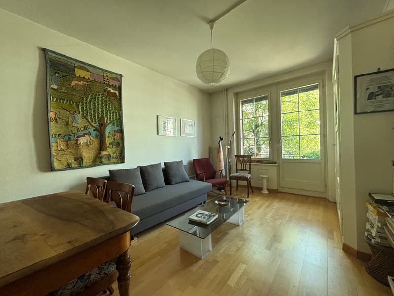 2 ZI-WOHNUNG IN BERN - BREITENRAIN, MÖBLIERT, TEMPORÄR (1)