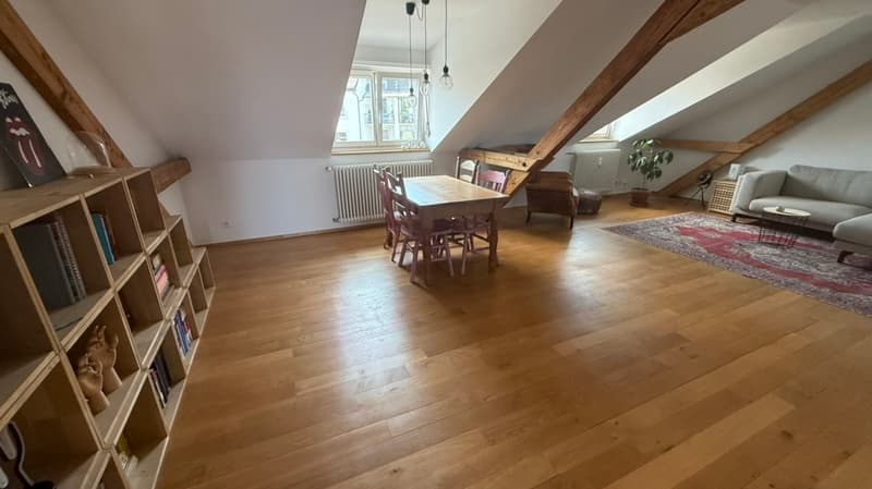 2½ ZIMMER-LOFT IN BASEL - ST. JOHANN, MÖBLIERT, TEMPORÄR (2)