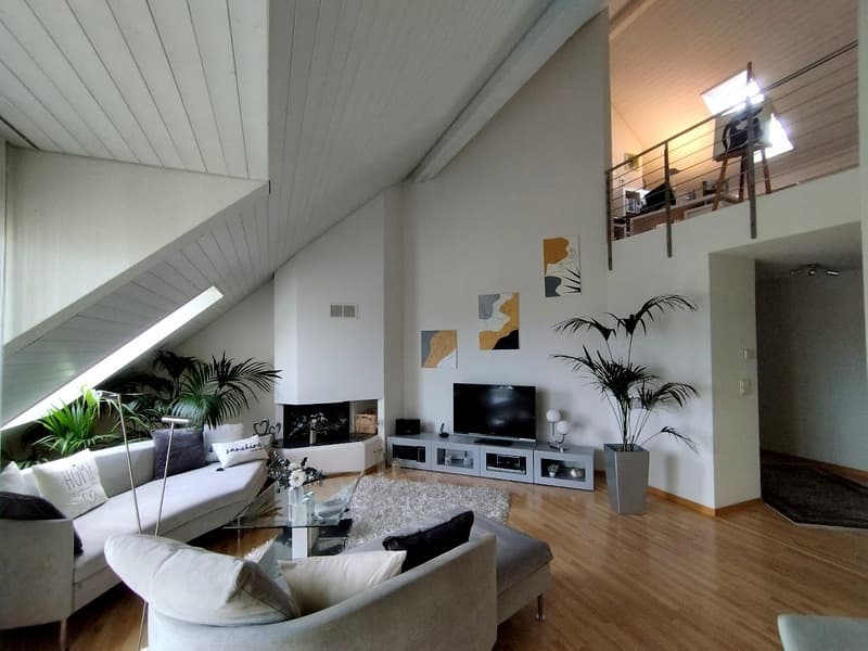 2½ ROOM ATTIC APARTMENT IN AU (ZH), FURNISHED, TEMPORARY (1)
