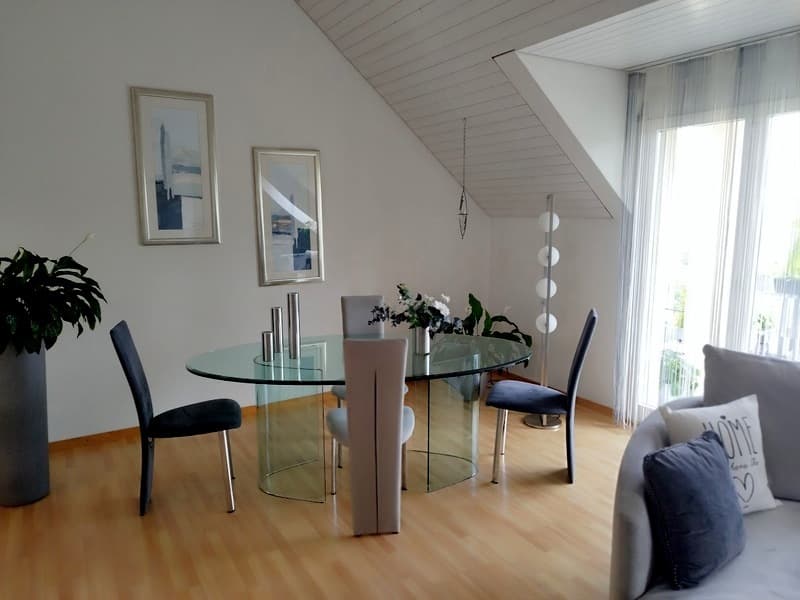 2½ ROOM ATTIC APARTMENT IN AU (ZH), FURNISHED, TEMPORARY (2)