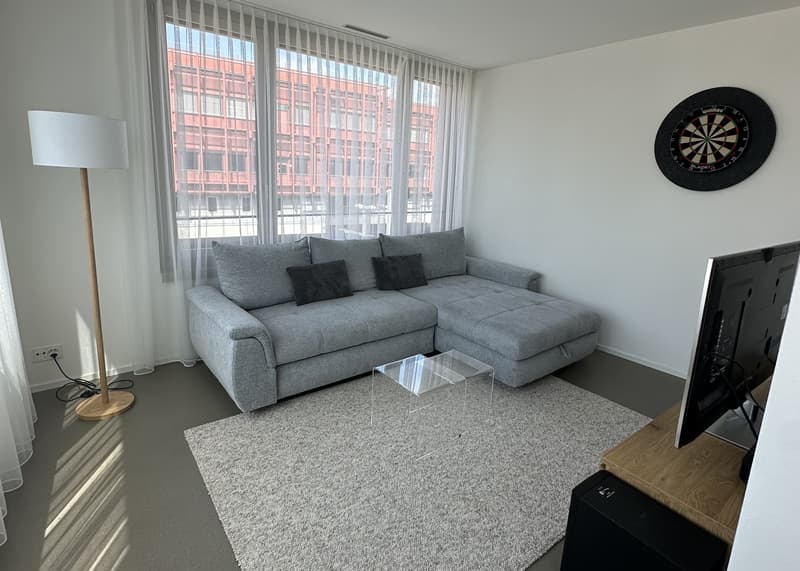 2½ ZI-WOHNUNG IN BASEL - GUNDELDINGEN, MÖBLIERT, TEMPORÄR (2)