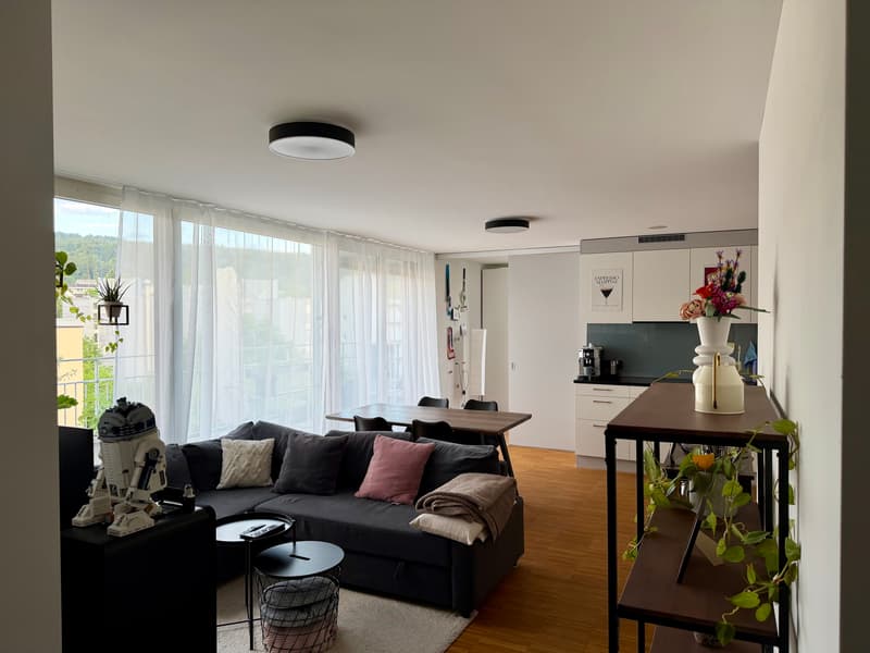 3½ ZI-WOHNUNG IN ZÜRICH - KREIS 12 HIRZENBACH, MÖBLIERT, TEMPORÄR (2)