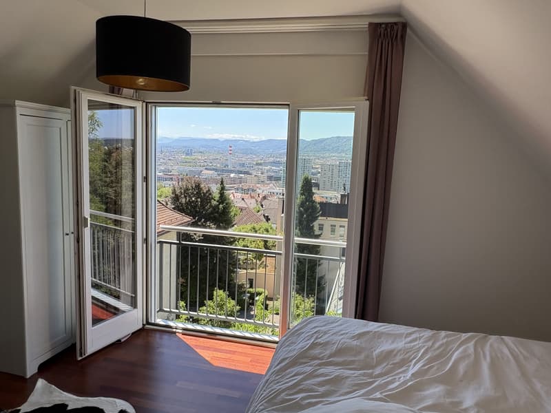 3½ ZIMMER-MAISONETTEWOHNUNG IN ZÜRICH - KREIS 10 WIPKINGEN, MÖBLIERT, (5)