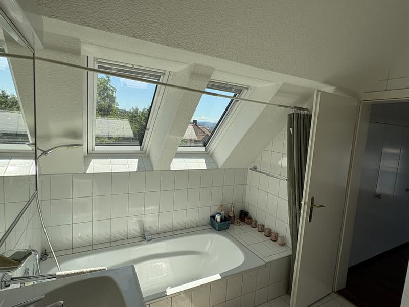 3½ ZIMMER-MAISONETTEWOHNUNG IN ZÜRICH - KREIS 10 WIPKINGEN, MÖBLIERT, (8)