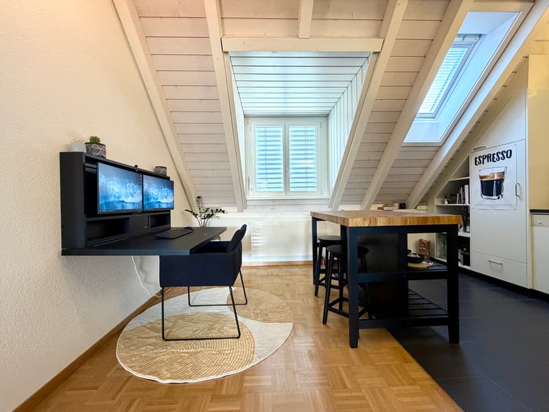 2½ ZIMMER-MAISONETTEWOHNUNG IN WATT (ZH), MÖBLIERT, TEMPORÄR (4)