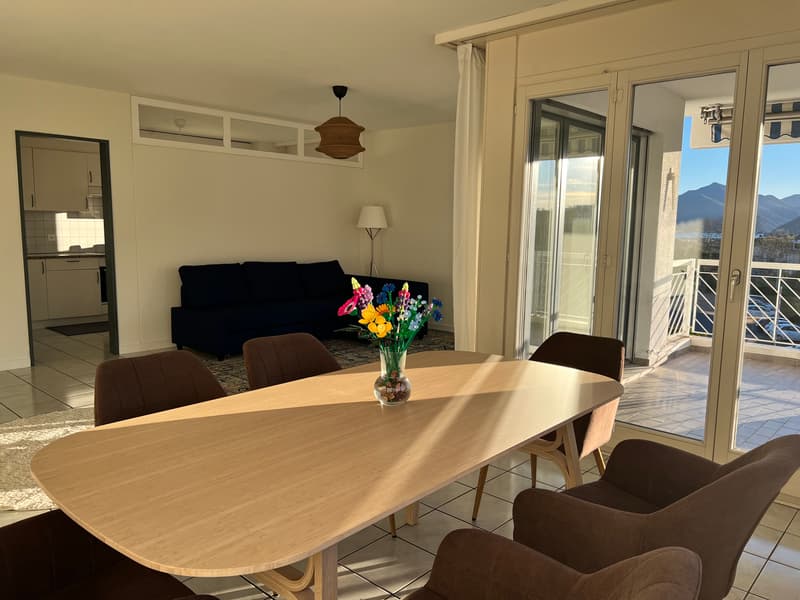 3½ PIÈCES APPARTMENT À PREGASSONA (TI), MEUBLÉ (2)