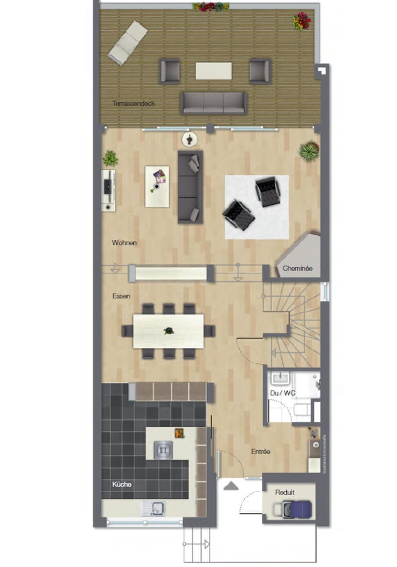 5½ ZIMMER-HAUS IN ZOLLIKOFEN (BE), MÖBLIERT, TEMPORÄR (9)