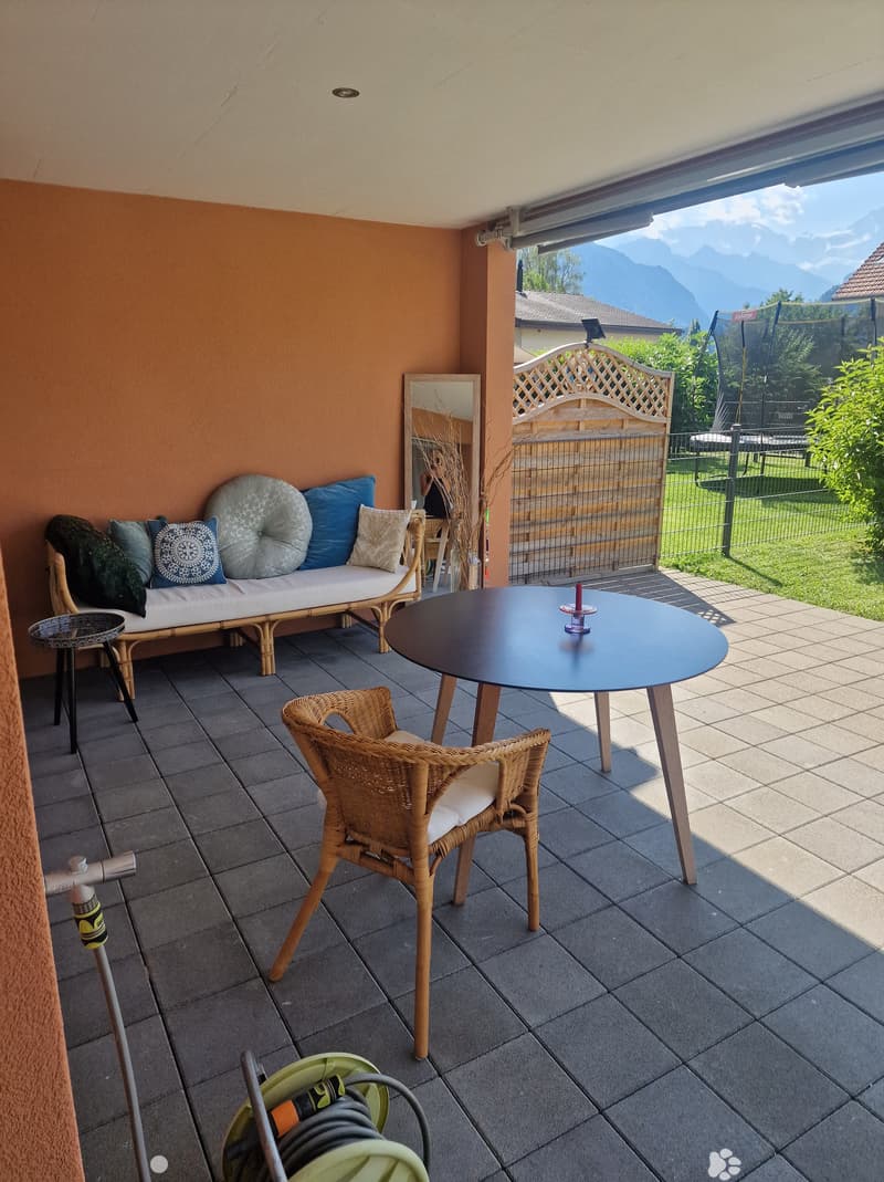 2½ ZI-WOHNUNG IN UNTERSEEN (BE), MÖBLIERT, TEMPORÄR (3)