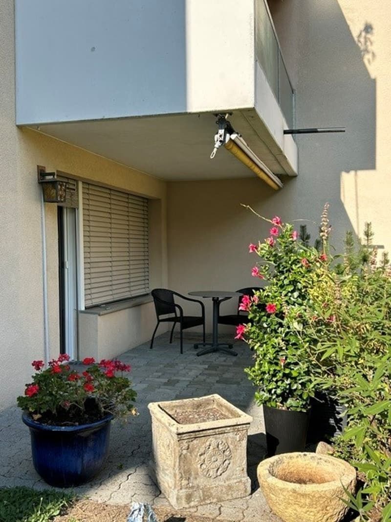 2-ZIMMER-GARTENWOHNUNG IN MEGGEN (LU), MÖBLIERT (5)