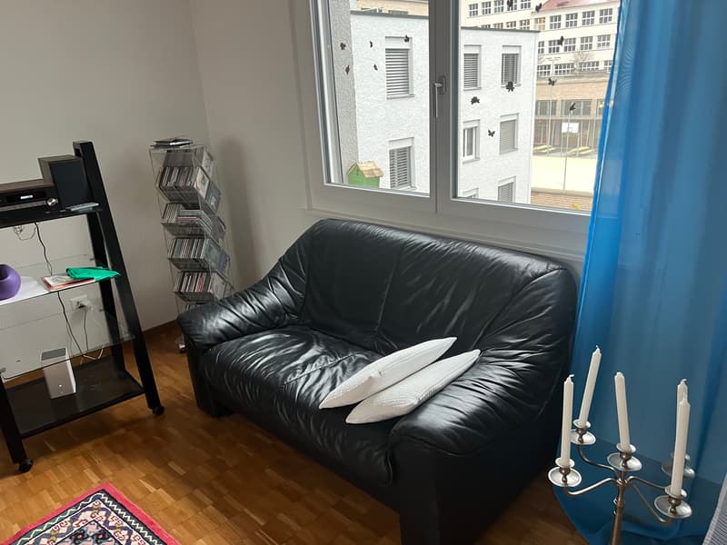 2½ ZIMMER-ATTIKAWOHNUNG IN BADEN (AG), MÖBLIERT, TEMPORÄR (3)