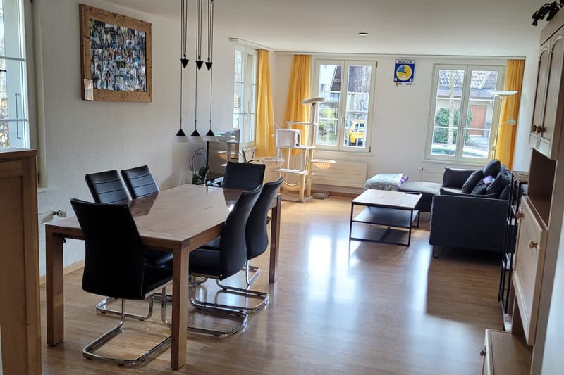 3½ ZI-WOHNUNG IN ENGGISTEIN (BE), MÖBLIERT, TEMPORÄR (1)