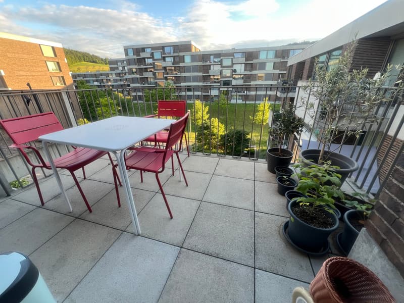 4½ ZI-WOHNUNG IN WINTERTHUR - WÜLFLINGEN, MÖBLIERT, TEMPORÄR (10)