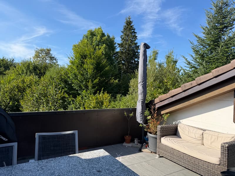 3½ ZIMMER-DACHWOHNUNG IN UNTERÄGERI (ZG), MÖBLIERT, TEMPORÄR (8)