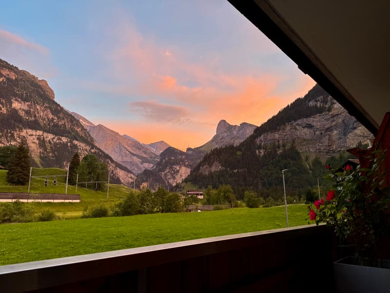 2½ ZI-WOHNUNG IN KANDERSTEG (BE), MÖBLIERT, TEMPORÄR (4)