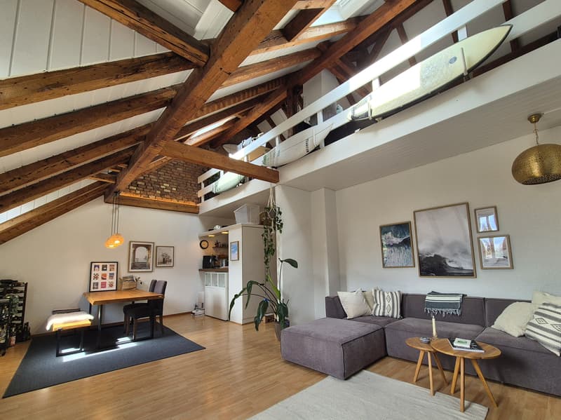 2½ ZIMMER-MAISONETTEWOHNUNG IN BERN - BREITENRAIN, MÖBLIERT, TEMPORÄR (1)